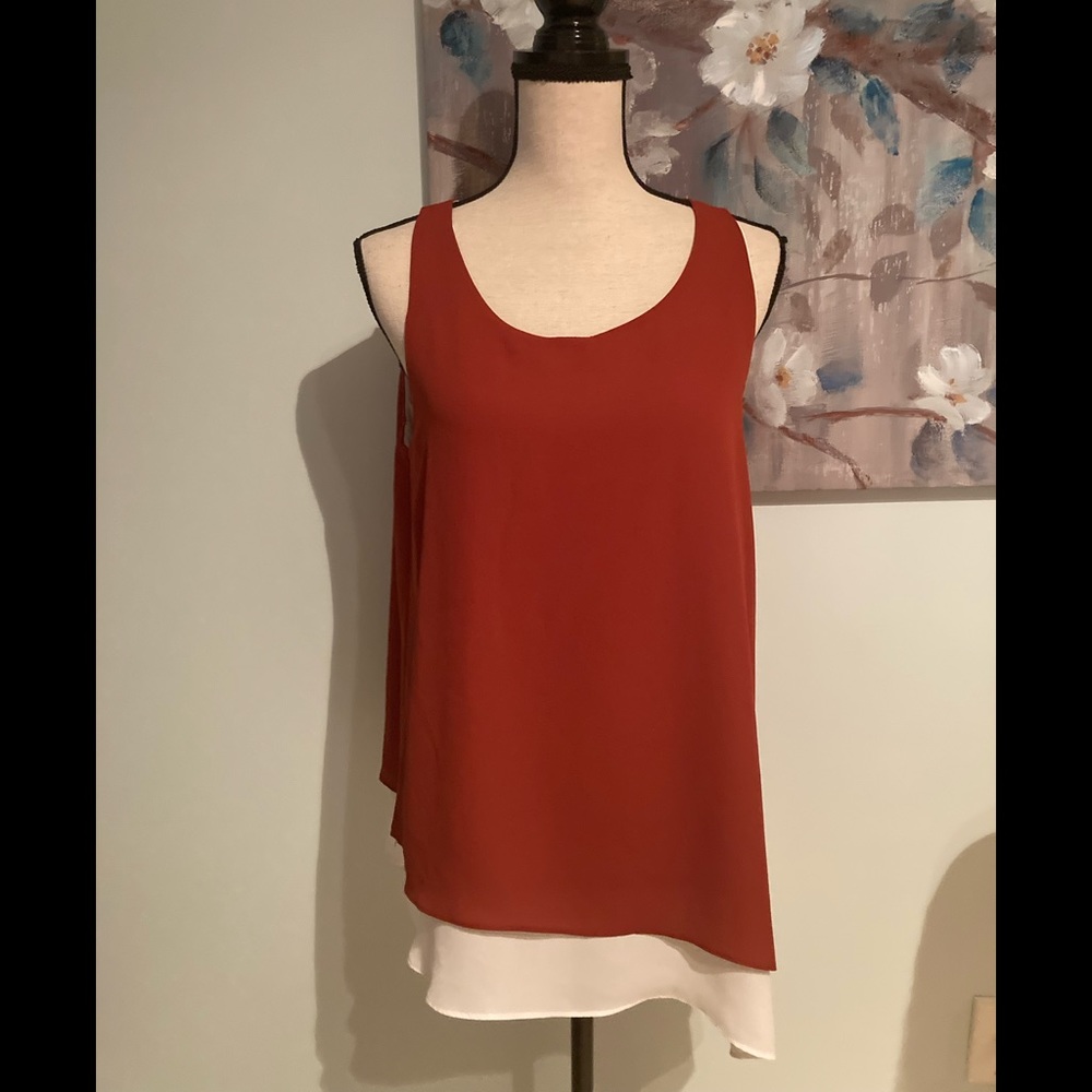 Max Studio Asymmetrical Tank Top